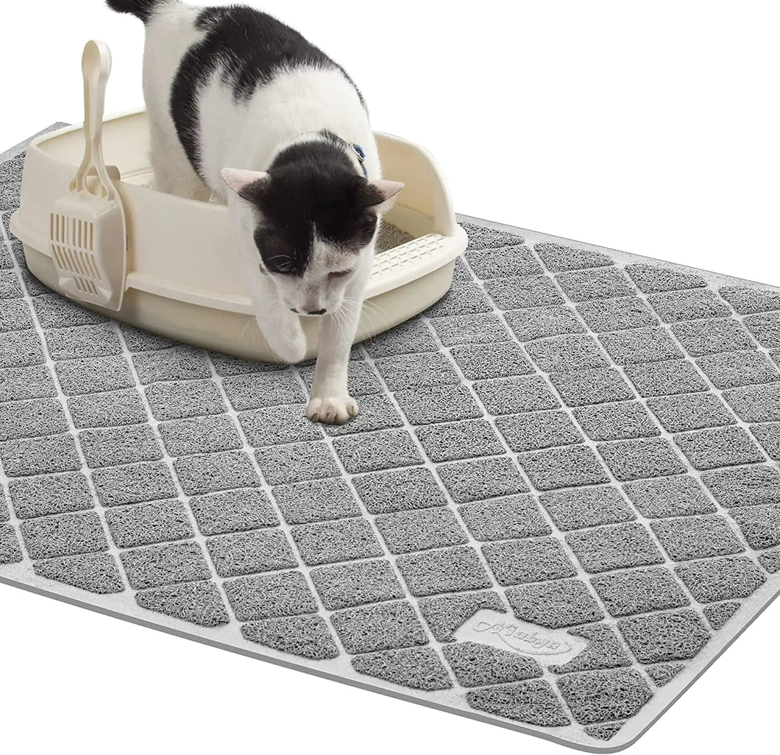 Premium Non-Slip Cat Litter Mat | The Ultimate Containment & Home Hygiene Protocol