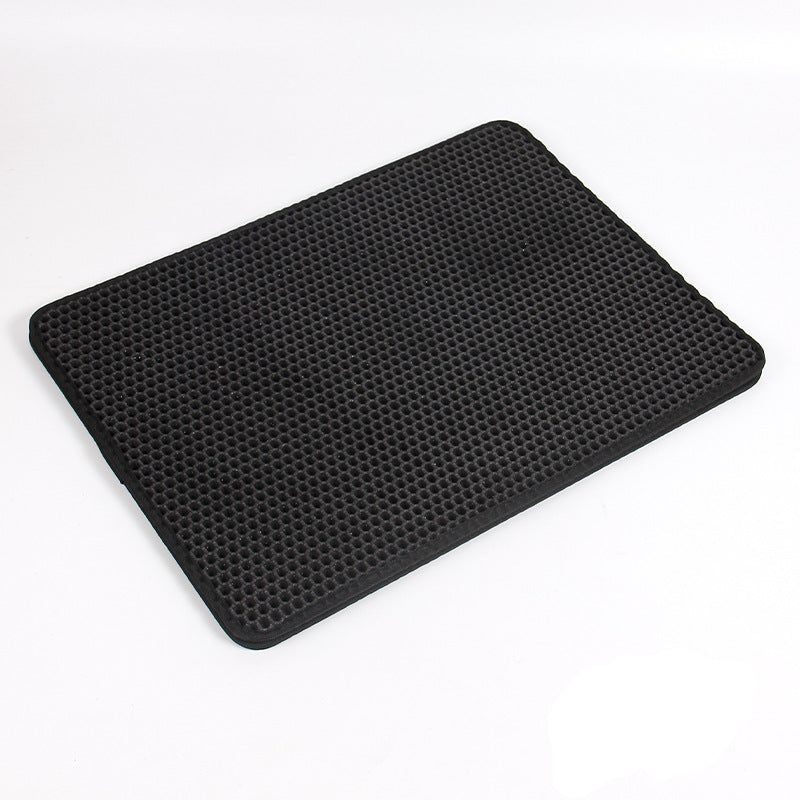 Waterproof cat litter mat trapping litter
