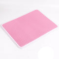 Pink textured mat on a white background with text '粉色' indicating pink color.