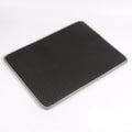 Black textured mat on a white background with Chinese characters