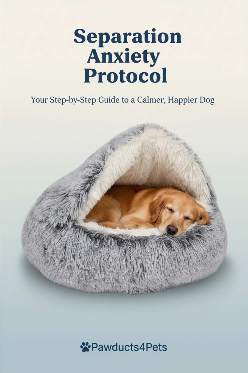Dog Separation Anxiety Protocol Guide Cover